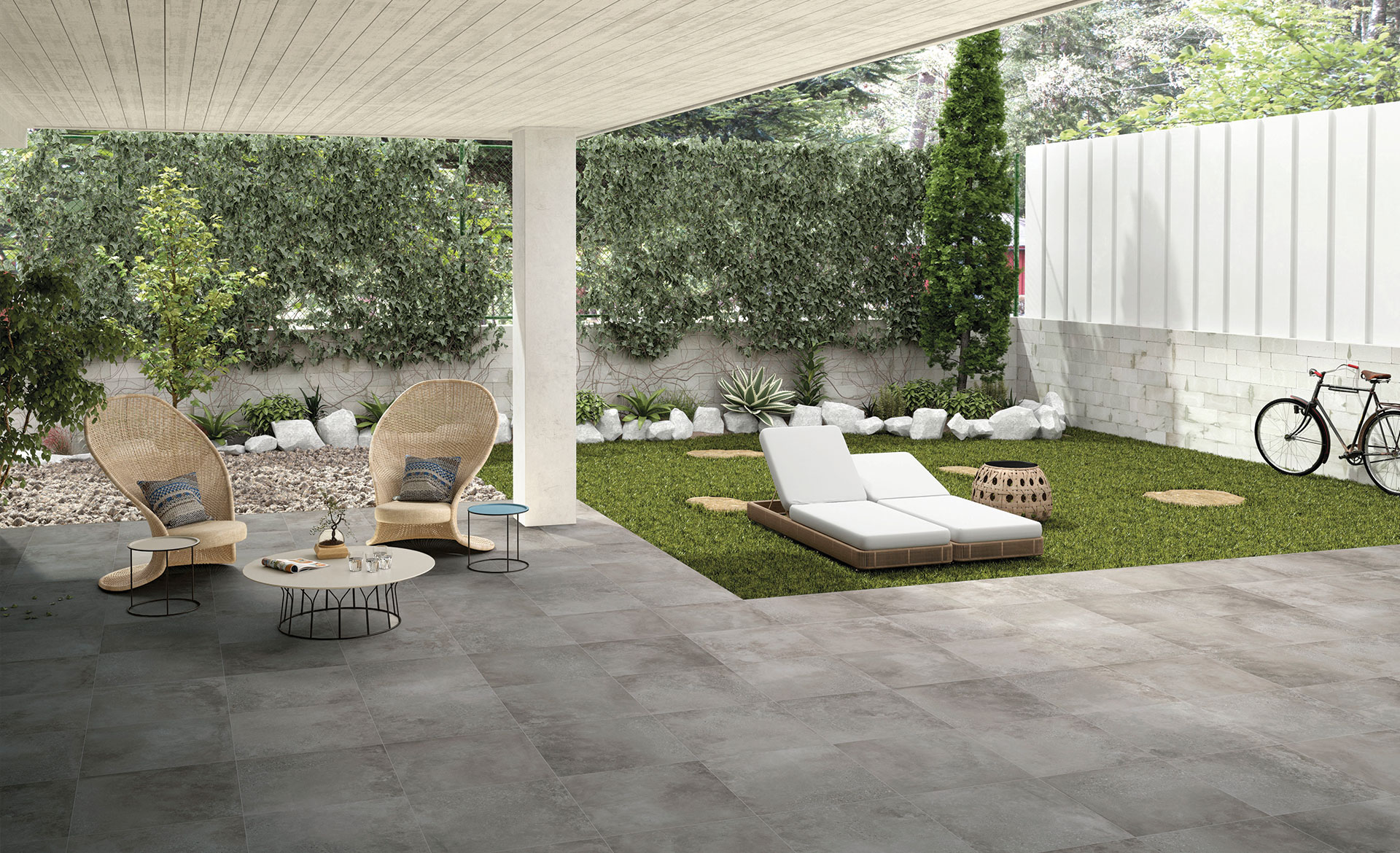 Plus Amstel Antracita Matt Glazed Porcelain Tile 600 x 600mm